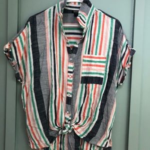 A.N.A short sleeved collared shirt